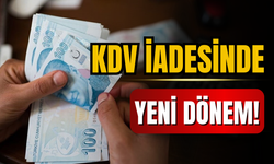 KDV iadesinde yeni dönem! Alt sınırda değişiklik yapıldı