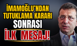 Karar sonrası İmamoğlu'ndan ilk mesaj!