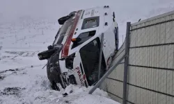 Kahramanmaraş'ta ambulans kazası: 3 sağlık görevlisi yaralandı