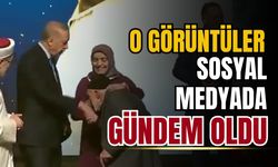 Erdoğan'ın, vatandaşa elini öptürdüğü anlar gündem oldu