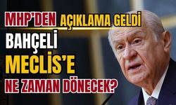 MHP'den Bahçeli'nin sağlık durumuna ilişkin açıklama