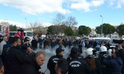 Protestolara biber gazlı müdahale