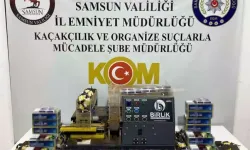 Samsun’da kaçak sigara operasyonu: 5 bin makaron ele geçirildi