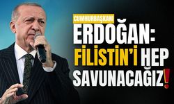 Cumhurbaşkanı Erdoğan: Filistinli kardeşlerimizi yalnız bırakmadık