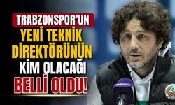 Trabzonspor'un yeni teknik direktörü belli oldu!