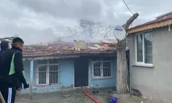 Tekirdağ'da yangın: Bir ev küle döndü