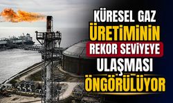 Küresel doğal gaz üretiminin 2050'de rekor seviyeye ulaşması bekleniyor