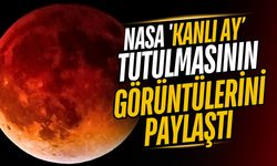 NASA ‘Kanlı Ay’ tutulmasının görüntülerini paylaştı