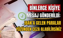 IBAN'a gelen paralar yüzünden ceza alabilirsiniz!