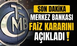 Merkez Bankası faiz kararını açıkladı!