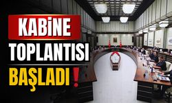 Kabine, Cumhurbaşkanı Erdoğan başkanlığında toplandı