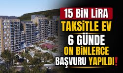 15 bin TL taksitle ev projesine yoğun ilgi!