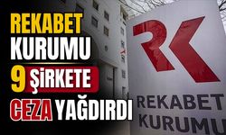 Rekabet kurulu, 9 şirkete ceza yağdırdı