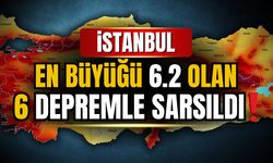 İstanbul'da 6.2 büyüklüğünde deprem yaşandı