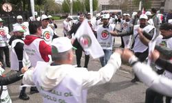 1 Mayıs Emek ve Dayanışma Günü...Türk-İş Ankara İl Başkanı Zengin: “Emekçilerin yüzlerce yıl süren mücadeleler sonunda elde ettiği haklar ellerinden alınmak isteniyor”