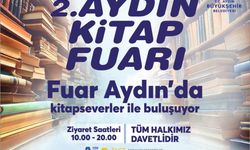 2. Aydın Kitap Fuarı için geri sayım başladı 