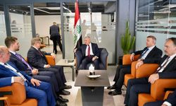 Ahmet Davutoğlu, Irak Cumhurbaşkanı Abdullatif Reşid ile görüştü