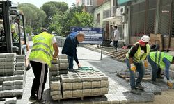 Aydın Büyükşehir Belediyesi'nden iki ilçede eş zamanlı yol çalışması
