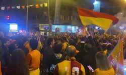Başkentte Galatasaraylı taraftarların şampiyonluk sevinci