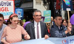 Bayrampaşa’da özel bireyler için farkındalık yürüyüşü