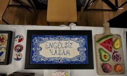 Beylikdüzü Engelsiz Yaşam Merkezi öğrencilerinin eserleri, BAKSM’de sergileniyor