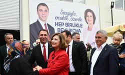 Beylikova Belediye Başkanı Karabacak, Eskişehir'den gelen heyeti ağırladı