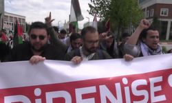 Bilecik’te üniversite öğrencilerinden Gazze yürüyüşü