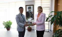 Birleşik Krallık Ankara Büyükelçisi Jill Morris, Marmaris Belediye Başkanı Ünlü’yü ziyaret etti