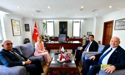 Birleşik Krallık Türkiye Büyükelçisi Jill Morris’ten Fethiye Belediyesi’ne ziyaret