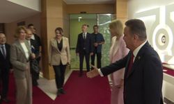 Birleşik Krallık'ın Türkiye Büyükelçisi Morris, Başkan Muhittin Böcek’i ziyaret etti