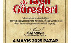 Bu yıl 3'üncüsü düzenlenecek Fethiye Belediyesi Mustafa Kiremitli Yağlı Güreşleri için geri sayım başladı