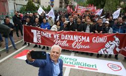 Bursa’da 1 Mayıs coşkusu