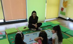 Çankaya'da minikler oyunlar ile öğreniyor 