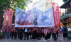CHP Eskişehir Gençlik Kolları’ndan, 19 Mayıs Atatürk’ü Anma Gençlik ve Spor Bayramı yürüyüşü