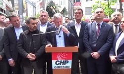 CHP Giresun İl Başkanı Şenyürek: "Bu ülkede artık korku değil sandık konuşacak, saray değil halk kazanacak"
