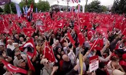 CHP'nin "Millet İradesine Sahip Çıkıyor" mitingi... Mansur Yavaş: ''Hukuk yoksa ekmek yoktur. Adalet yoksa ekmek yoktur, fakirlik vardır''