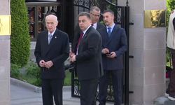 Cumhurbaşkanı Erdoğan ve Bahçeli görüşmesi başladı
