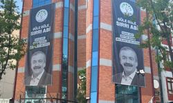 DEM Parti Genel Merkezi'ne Sırrı Süreyya Önder'in afişi asıldı