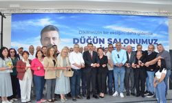 Dikili Belediyesi tarafından yapımı tamamlanan Açık Kapalı Düğün Salonu hizmete açıldı