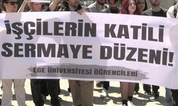 Ege Üniversite öğrencileri, Soma faciasında hayatını kaybeden madencileri andı