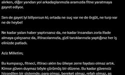 Ekrem İmamoğlu: Allah’ın izniyle; bu tek adamcı, ucube sistemi el birliğiyle değiştireceğiz. Ülkemize hürriyet ve adalet gelecek   