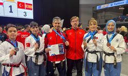 Gaziemir’in taekwondocuları dört Avrupa şampiyonluğu kazandı