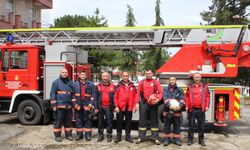 Giresun Belediyesi’nden Ali Menekşe Göğüs Hastanesi’nde yangın ve kurtarma tatbikatı
