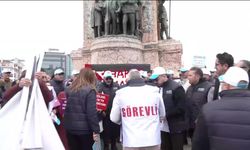 HAK-İŞ, Taksim Meydanı’nda... HAK-İŞ İstanbul İl Başkanı İluk: “ Meydanlar engellense bile sesimiz engellenemez”