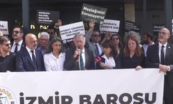 İzmir Barosu Başkanı ve Genel Sekreteri’ne yönelik tehdit davasında ilk duruşma görüldü: Tutuklu yargılanan sanık tahliye edildi
