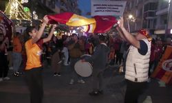 İzmir'de Galatasaray'ın şampiyonluğu kutlandı 