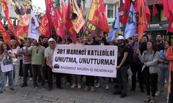 İzmir’de Soma maden faciası tepkisi... “Yere düşen her işçinin katledilen her işçinin hesabını soracağız”