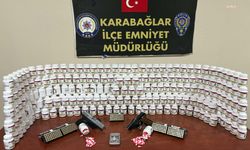 İzmir’de uyuşturucu operasyonu: 13 bin 776 sentetik ecza maddesi ele geçirildi