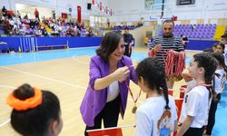 Karabağlar Belediyesi Spor Okulu Öğrencileri, 19 Mayıs Spor Şenliği’nde buluştu