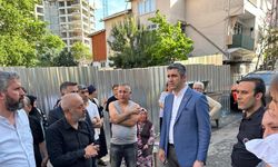 Kartal Belediye Başkanı Yüksel'den yangından etkilenen aileye destek ziyareti